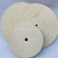 White Color Polishing Wool Felt Wheel